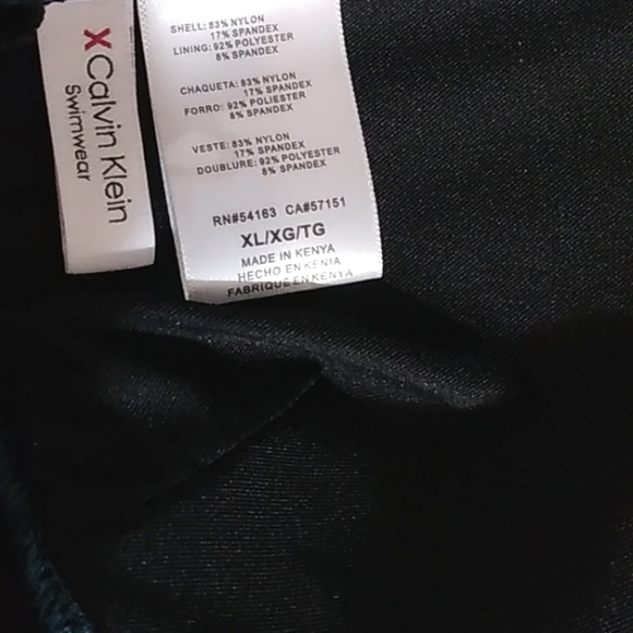 ☆NWT☆CALVIN KLEIN Women's Triangle Cut   Blue Cypress Shimmer Halter Tie Bikini - Picture 9 of 16